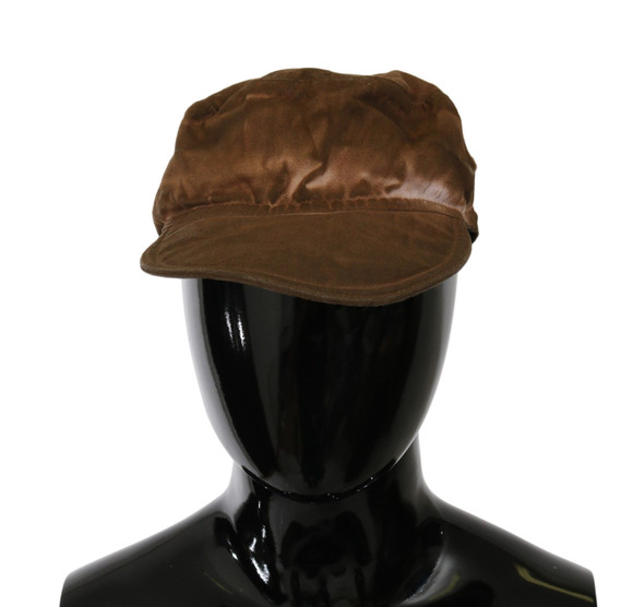 Brown Newsboy Beret Cabbie Fedora Hat Brown Newsboy Beret Cabbie Fedora Hat
