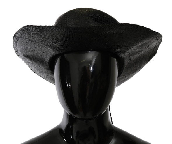 Black Wide Brim Cowboy Solid Hat Black Wide Brim Cowboy Solid Hat