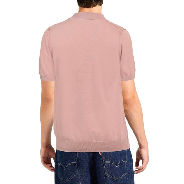 Pink Cotton Polo Shirt AL-14582 Pink Cotton Polo Shirt AL-14582