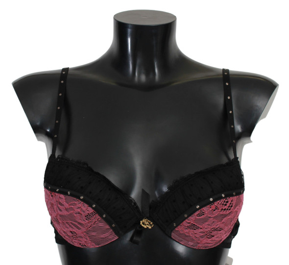 Black Pink Lace Push Up Bra Underwear Black Pink Lace Push Up Bra Underwear