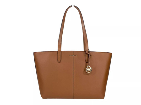 Michael Kors Medium Zip Top Tote Carryall Bag Brown Michael Kors Medium Zip Top Tote Carryall Bag Brown