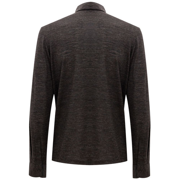 Corneliani Gray Wool Polo Shirt Corneliani Gray Wool Polo Shirt