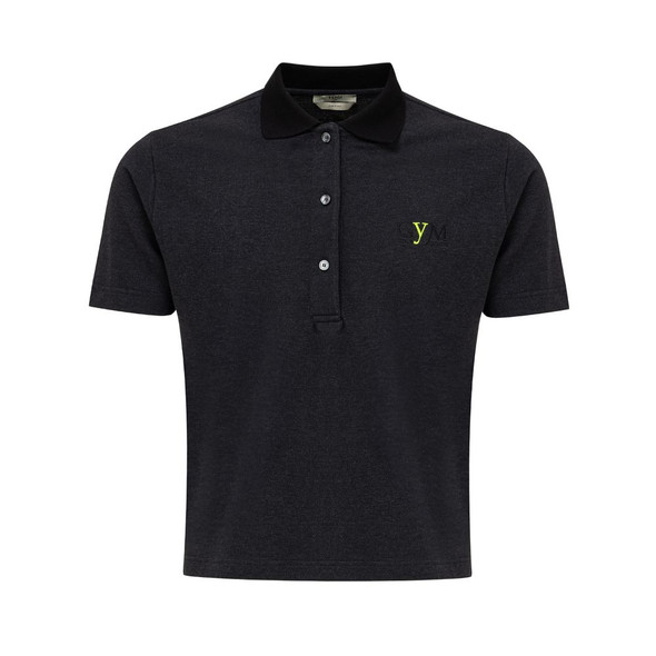 Black Cotton Polo Shirt FE-8584676 Black Cotton Polo Shirt FE-8584676