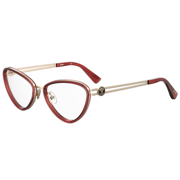 Moschino Burgundy Metal Frames Moschino Burgundy Metal Frames