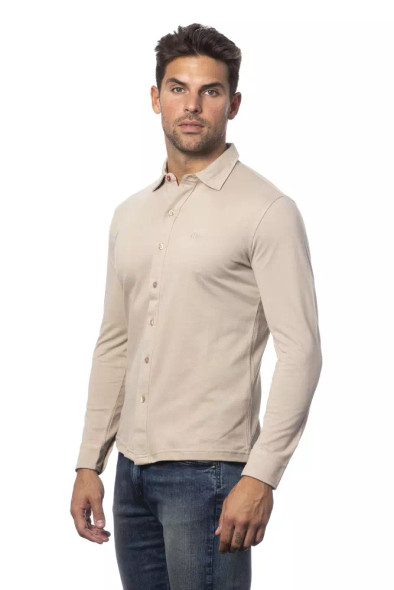 Beige Cotton Men Shirt Beige Cotton Men Shirt
