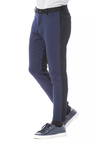 Blue Viscose Men's Pant Blue Viscose Men's Pant