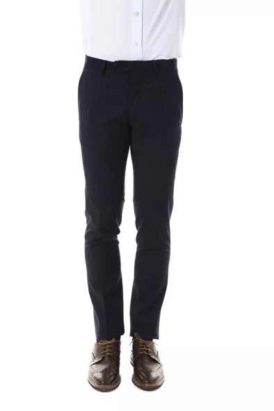 Gray Wool Men's Suit Pant Gray Wool Men's Suit Pant