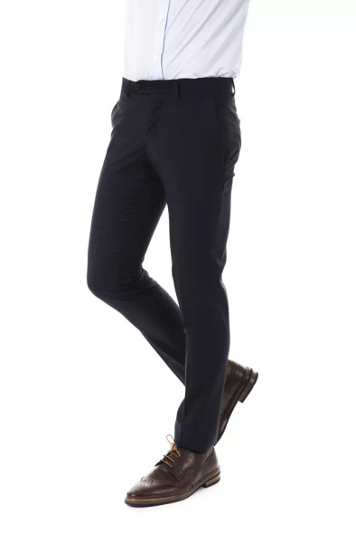 Gray Wool Men's Suit Pant Gray Wool Men's Suit Pant