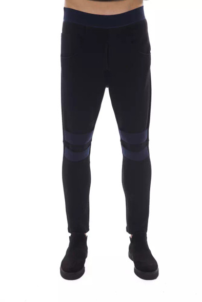 Black Viscose Men Pant Black Viscose Men Pant