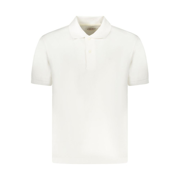 White Cotton Men Polo Shirt GU-35079 White Cotton Men Polo Shirt GU-35079