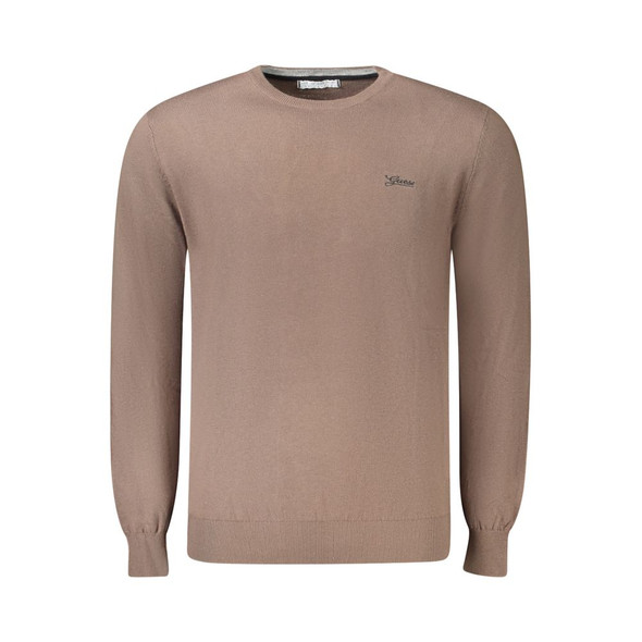 Brown Cotton Men Sweater GU-35155 Brown Cotton Men Sweater GU-35155