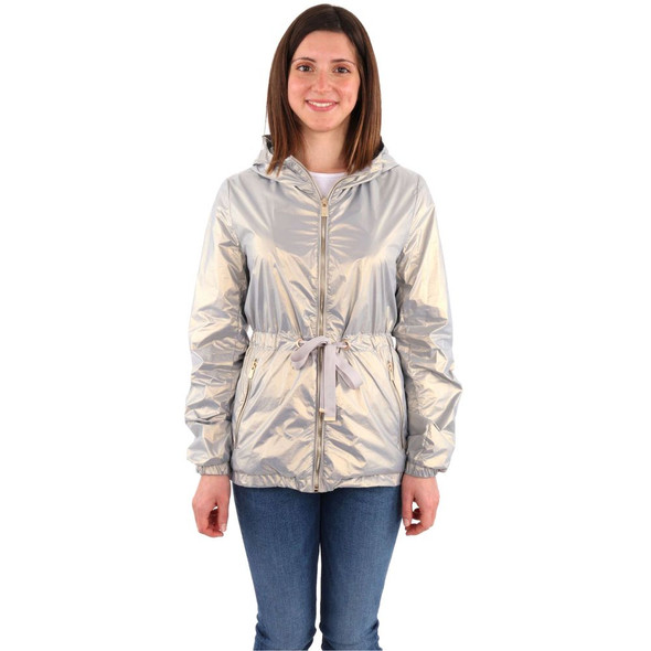 Gray Nylon Jackets & Coat YE-14615 Gray Nylon Jackets & Coat YE-14615