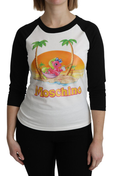 Moschino White Cotton T-shirt My Little Pony Top Tshirt Moschino White Cotton T-shirt My Little Pony Top Tshirt