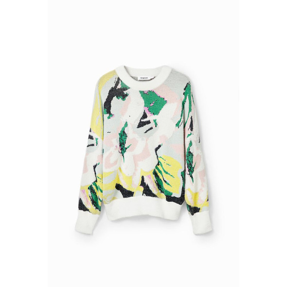 Cream Polyamide Sweater Cream Polyamide Sweater