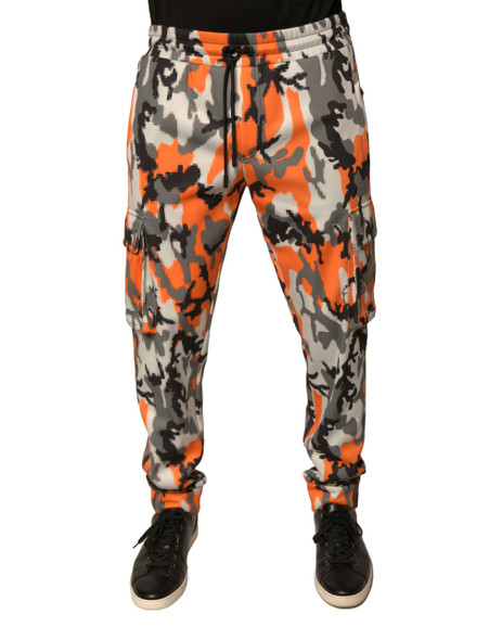 Dolce & Gabbana Multicolor Camouflage Cargo Jogger Pants Dolce & Gabbana Multicolor Camouflage Cargo Jogger Pants