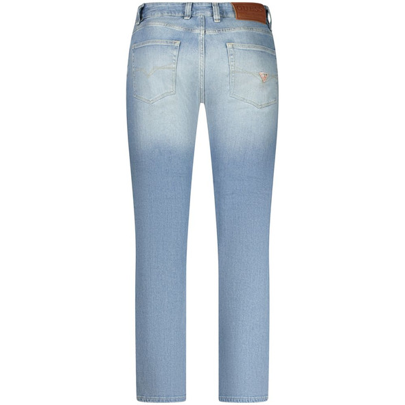 Guess Jeans Blue Cotton Men Jeans GU-35260 Guess Jeans Blue Cotton Men Jeans GU-35260