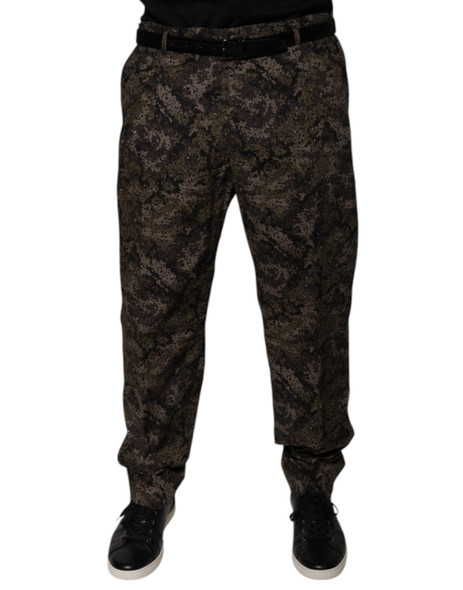 Dolce & Gabbana Multicolor Camouflage Men Dress Pants Dolce & Gabbana Multicolor Camouflage Men Dress Pants
