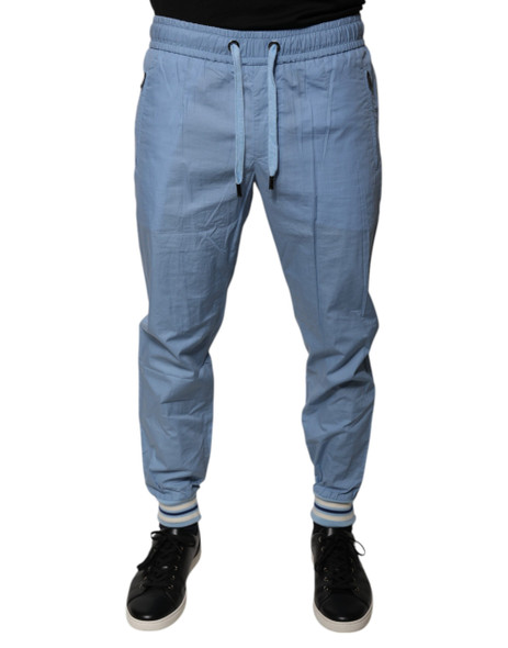 Blue Cotton Jogger Sweatpants Pants Blue Cotton Jogger Sweatpants Pants