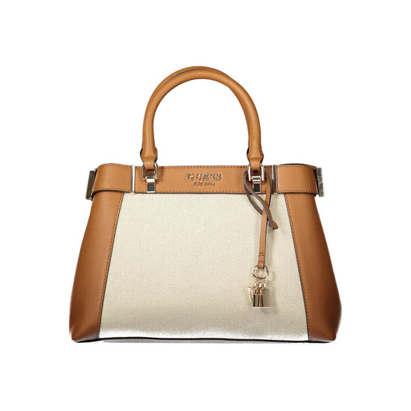 Guess Jeans Brown Cotton Women Handbag Guess Jeans Brown Cotton Women Handbag