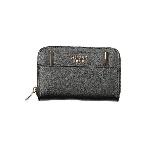 Black Polyethylene Women Wallet GU-34835 Black Polyethylene Women Wallet GU-34835