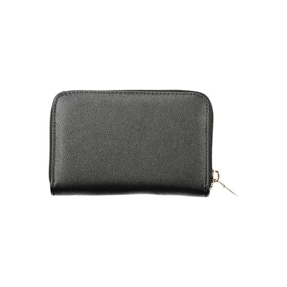 Black Polyethylene Women Wallet GU-34835 Black Polyethylene Women Wallet GU-34835