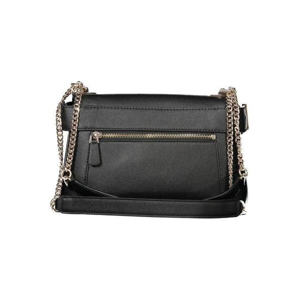 Guess Jeans Black Polyethylene Women Handbag GU-34837 Guess Jeans Black Polyethylene Women Handbag GU-34837