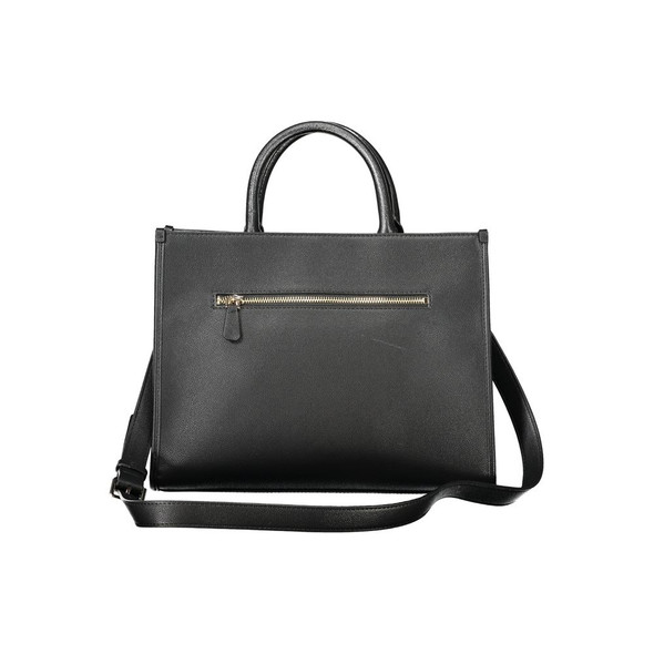 Guess Jeans Black Polyethylene Women Handbag GU-34841 Guess Jeans Black Polyethylene Women Handbag GU-34841