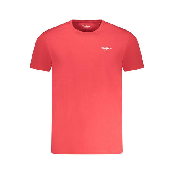 Red Cotton Men T-Shirt PE-35272 Red Cotton Men T-Shirt PE-35272
