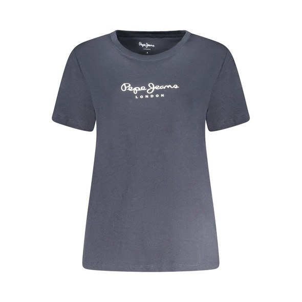 Blue Cotton Women T-Shirt PE-35280 Blue Cotton Women T-Shirt PE-35280
