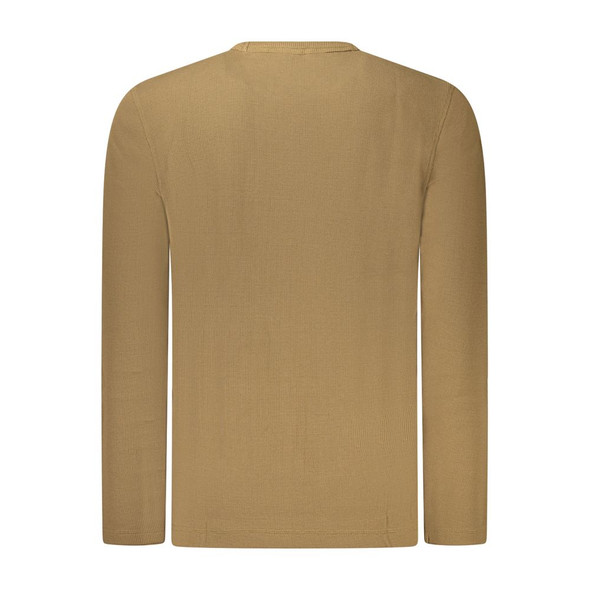 Brown Cotton Men Sweater BO-35292 Brown Cotton Men Sweater BO-35292
