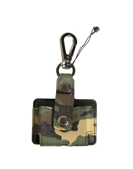 Multicolor Camouflage Leather Metal Airpods Case Multicolor Camouflage Leather Metal Airpods Case