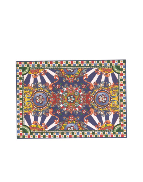 Multicolor Carretto Siciliano Envelope Post Card Holder Multicolor Carretto Siciliano Envelope Post Card Holder