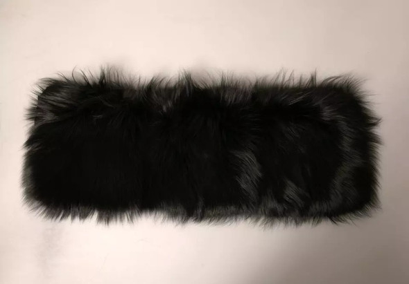 Black Fur Shoulder Collar Wrap Shawl Scarf Black Fur Shoulder Collar Wrap Shawl Scarf