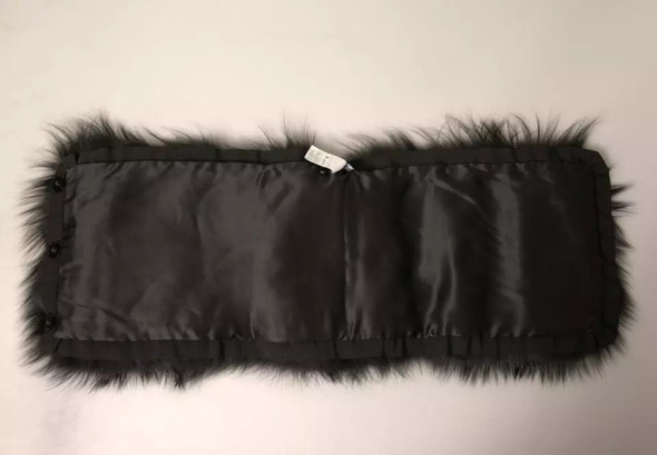 Black Fur Shoulder Collar Wrap Shawl Scarf Black Fur Shoulder Collar Wrap Shawl Scarf