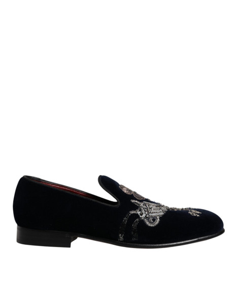 Black Velvet Floral Gun Loafers Dress Shoes Black Velvet Floral Gun Loafers Dress Shoes