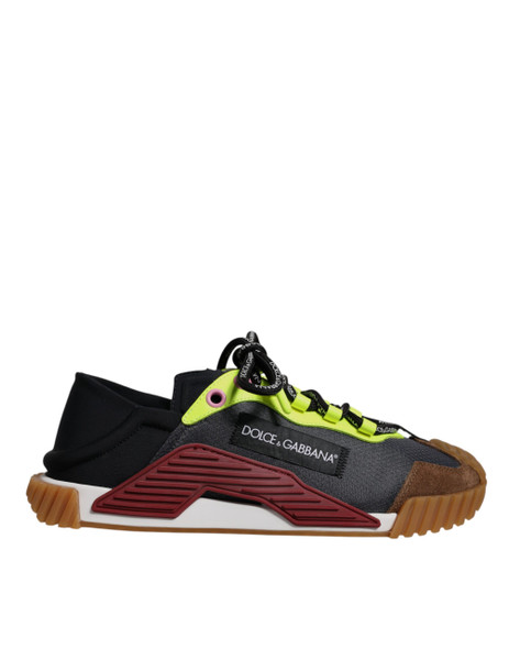 Dolce & Gabbana Multicolor Nylon Low Top NS1 Sneakers Shoes Dolce & Gabbana Multicolor Nylon Low Top NS1 Sneakers Shoes