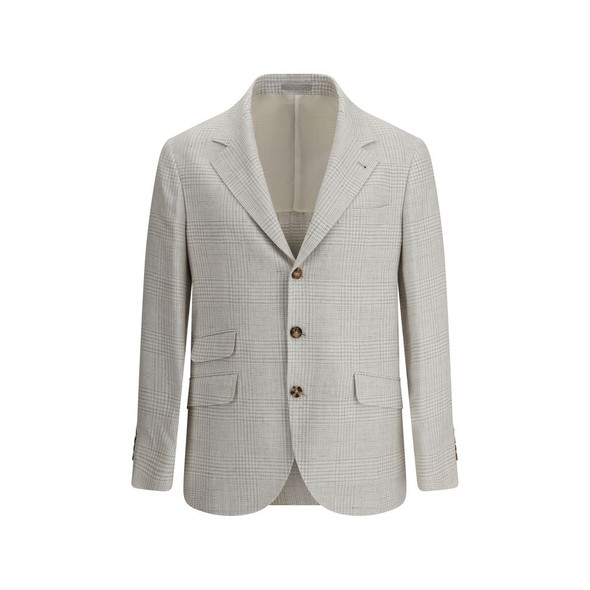 Single-breasted check Blazer Single-breasted check Blazer