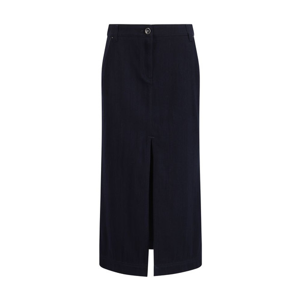 Blue Cotton Skirt GIGW000244TE11143UB112BB-FBB-317 Blue Cotton Skirt GIGW000244TE11143UB112BB-FBB-317