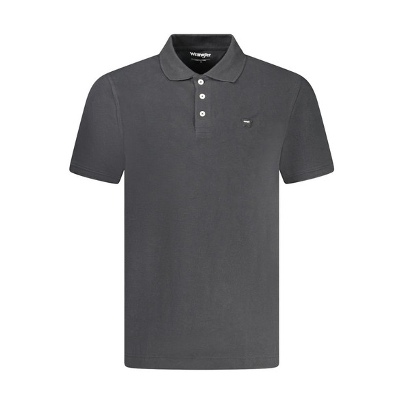 Black Cotton Polo Shirt WR-35307 Black Cotton Polo Shirt WR-35307