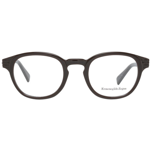 Ermenegildo Zegna Brown Men Optical Frames ER-1020894 Ermenegildo Zegna Brown Men Optical Frames ER-1020894
