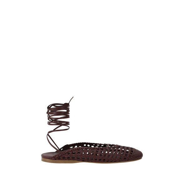 Leather net-effect Mules Leather net-effect Mules