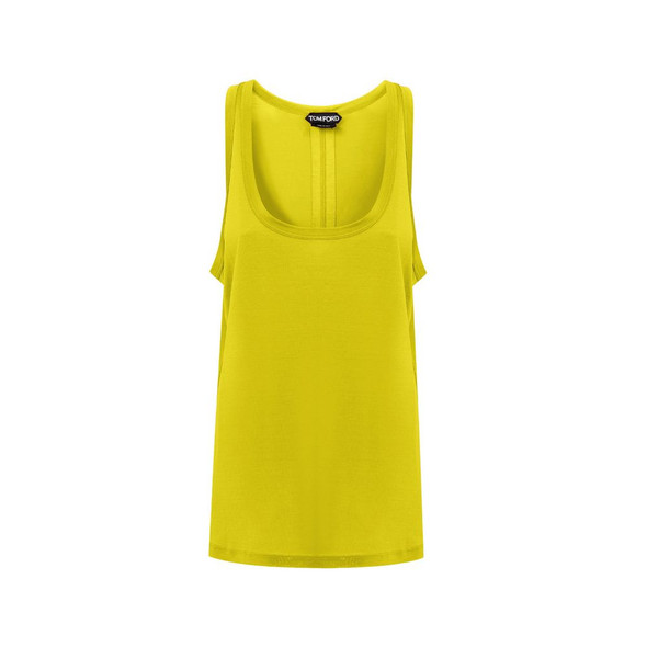 Yellow Silk Tank Top Yellow Silk Tank Top