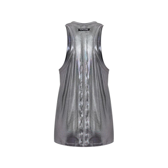 Gray Viscose Tank Top Gray Viscose Tank Top
