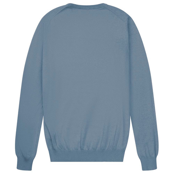 Light Blue Cotton Men Sweater AT-14664 Light Blue Cotton Men Sweater AT-14664