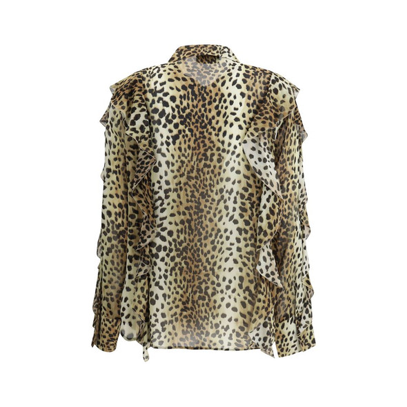 Silk chiffon leopard Shirt Silk chiffon leopard Shirt