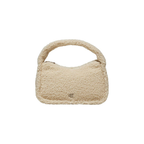 Cream Recycled Polyester Handbag Cream Recycled Polyester Handbag