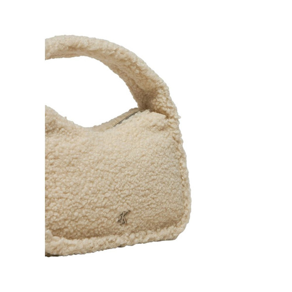 Cream Recycled Polyester Handbag Cream Recycled Polyester Handbag
