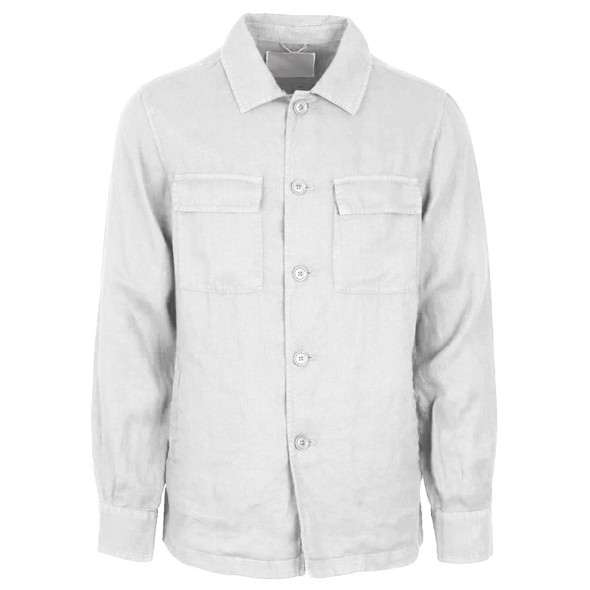White Linen Shirt AT-14682 White Linen Shirt AT-14682
