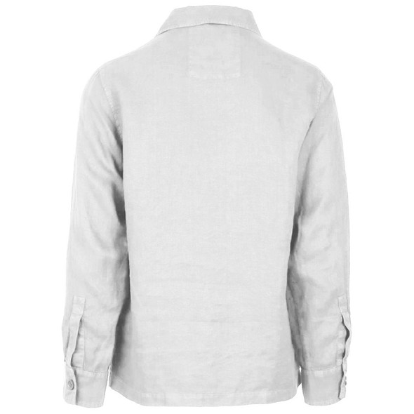 White Linen Shirt AT-14682 White Linen Shirt AT-14682