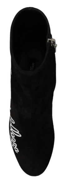 Black Suede L'Amore E'Bellezza Boots Shoes Black Suede L'Amore E'Bellezza Boots Shoes